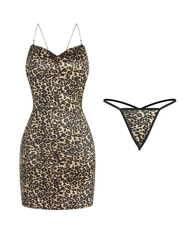 Lace Lingerie Set for Women — Jungle Fever Backless